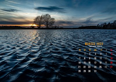 Kalendarz fotograficzny na pulpit marzec 2022.